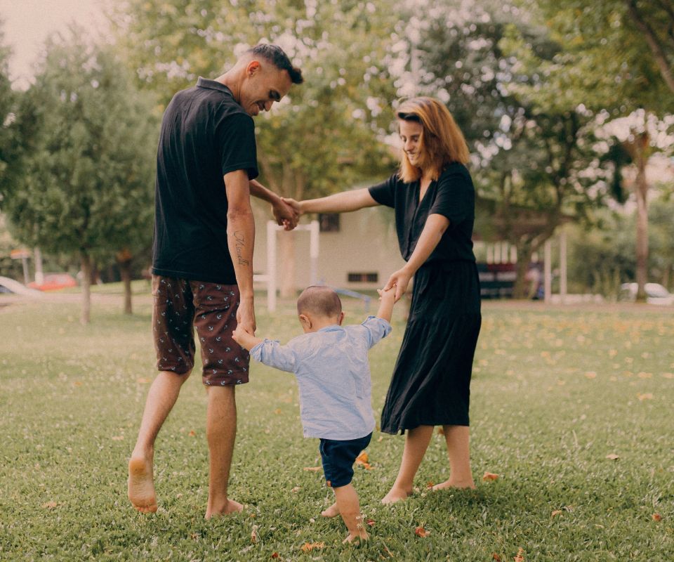 Familie mit Kind